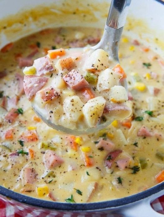 Smoked Ham, Potato, and Corn Chowder Recipe